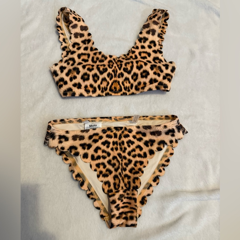 Molo Wild Leopard Print Swimwear